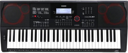 Casio - CT-X3000 61-Key Portable Arranger Keyboard with 800 Tones (CT-X3000) - Black-Front_Standard 