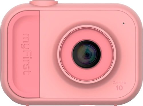 myFirst - Camera 10 - New Mini Digital Camera for Kids, Photo, Video, 5MP, 32GB Micro SD Card - Pink-Front_Standard 