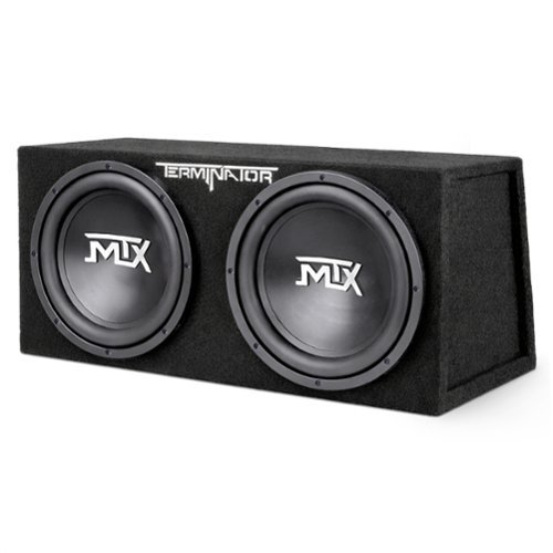MTX TNE212D 12 Inch 1200 Watt Car Audio Dual Loaded Subwoofer Box