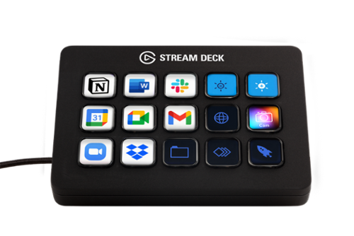 Elgato Stream Deck MK.2 Full size Wired USB Keypad with 15