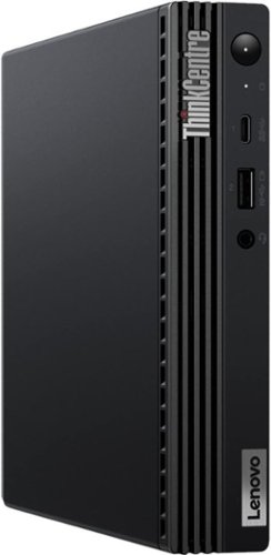 Lenovo - Refurbished Excellent - ThinkCentre M70Q Gen 1 Tiny i5-10500T 32GB 1TB SSD Windows 11 Pro - Black-Front_Standard 