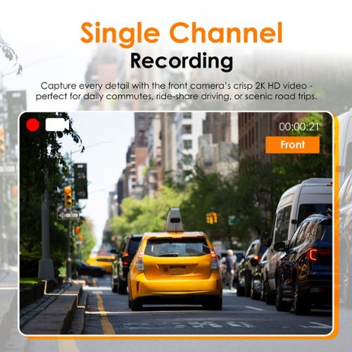 Rexing C1 – 2K Front Dash Cam with Wi-Fi - Black WHERE TO BUY