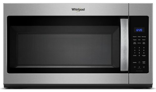 Whirlpool - 1.9 Cu Ft. Over-the-Range Microwave with Sensor Cooking Technology - Stainless Steel