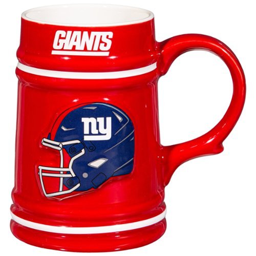 Evergreen Enterprises - New York Giants 24oz. Ceramic Stein Cup with Gift Box - Multicolor-Front_Standard 