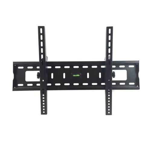 MegaMounts - Tilt Television Wall Mount 32-70 Inch LED, LCD and Plasma Screens - Black-Front_Standard 