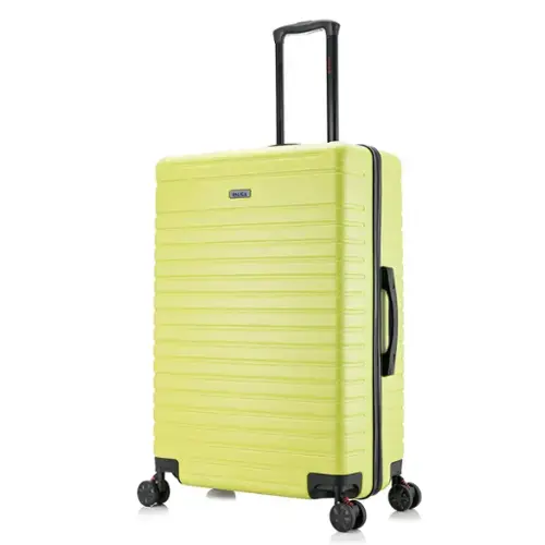 Front. InUSA - Deep lightweight hardside spinner luggage 28" - GREEN.