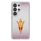 Keyscaper - NCAA - Arizona State Sun Devils Linen Logo Galaxy Clear Case - S24 - Multicolor-Front_Standard