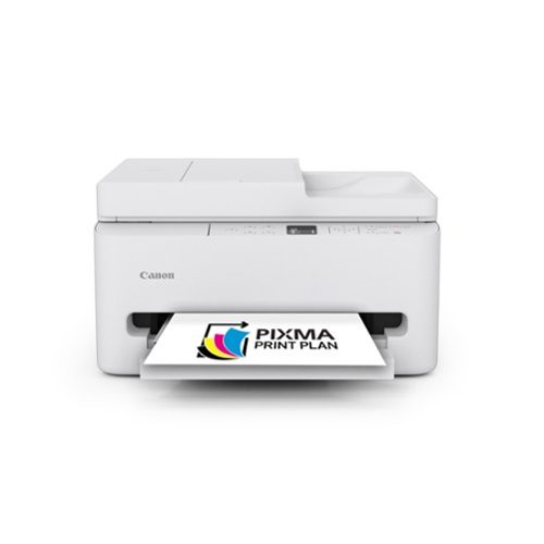 Canon - PIXMA TR7120 Wireless All-In-One Inkjet Printer with ADF - White