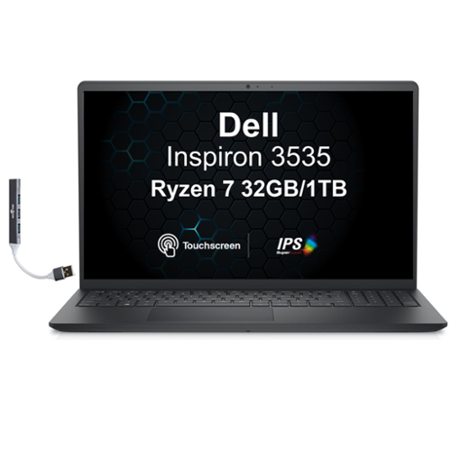 Dell Upgraded Inspiron 3535 i3535 A813BLK PUS Laptop, Ryzen 7