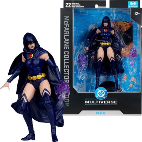 McFarlane Toys - DC Multiverse Raven (DC Classic) 6.8" Deluxe Action Figure - McFarlane Collector Edition #69 - Chance for Chase
