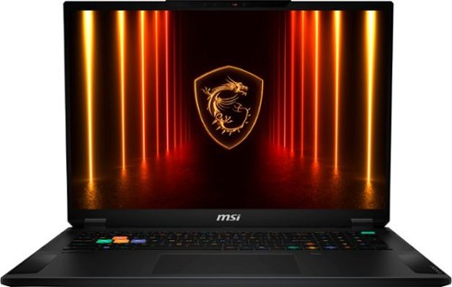 MSI - Stealth A18 AI+ 18" UHD+ Mini LED 120Hz Ultra Thin and Light Gaming Laptop-Ryzen AI 9 HX 370- RTX 5080 -64GB- 2TBSSD - Midnight Black