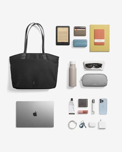 tomtoc Laptop Tote Bag for Women, Laptop Work Shoulder Bag with Device Compartment fits up to 16 inch MacBook Pro, 18L - Black BUY ONLINE