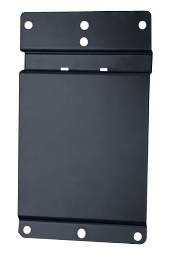 MantelMount - Single stud/post adaptor plate - Black