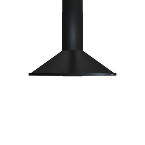 Zephyr - 30 inches - Convertible - Wall Range Hood - Black-Front_Standard 