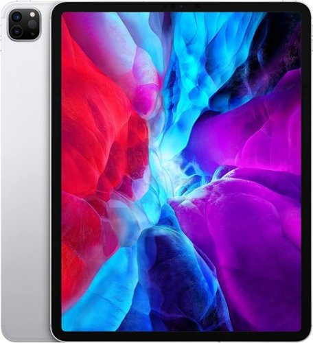 Apple - Certified Refurbished 12.9-Inch iPad Pro (4th Generation) (2020) Wi-Fi - 128GB - Silver