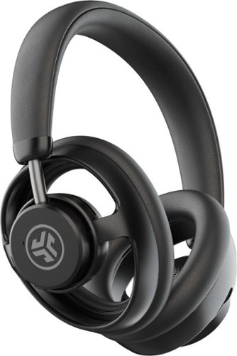 JLab - JBuds Open Wireless Open-Ear Headphones - Black-Front_Standard 