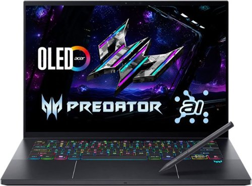 Acer - Predator Triton – 14.5" OLED Gaming Laptop - Intel Core Ultra 9 288V 2024 - NVIDIA RTX 5070 – 32GB Memory – 1TB Storage - Charcoal Black