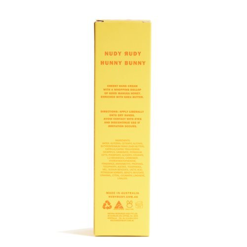 Nudy Rudy Hand Cream Hunny Bunny - Yellow GLOBAL SHIPPING