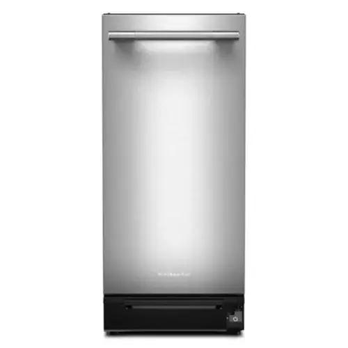 Front. KitchenAid - KitchenAid - KitchenAid 15 in. Built-In Trash Compactor with Built-In Odor Management System - Stainless Steel Finish.