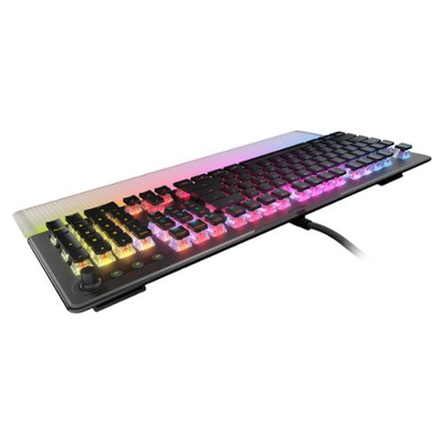 ROCCAT Vulcan II Max Full-size Wired Keyboard with Optical Titan Switch, RGB Lighting, Aluminum Top Plate and Palm Rest - Black WHERE TO BUY
