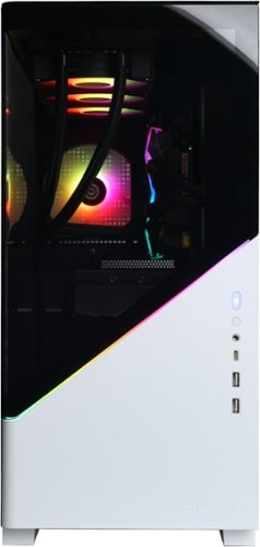 CyberPowerPC - Gamer Supreme Gaming Desktop - AMD Ryzen 7 9800X3D - 32GB Memory - NVIDIA GeForce RTX 5070 12GB - 2TB NVMe SSD - White
