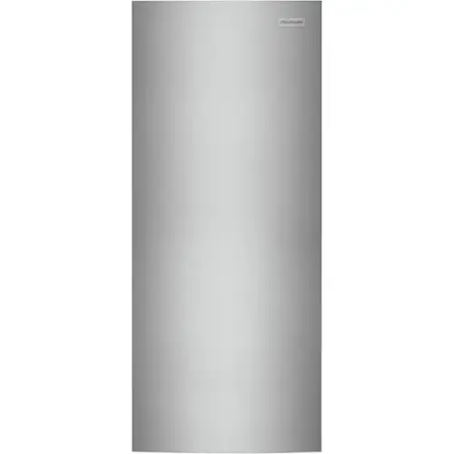 Front. Frigidaire - 16 Cu. Ft. Garage Ready Upright Freezer - Fingerprint-Resistant Stainless Steel Look.