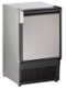 U-Line - 15" 25-Lb. Freestanding Icemaker - Stainless Steel-Angle_Standard