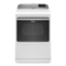 Maytag - 7.4 Cu. Ft. Smart Gas Dryer with Steam and Extra Power Button - White-Front_Standard