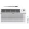 LG - 550 Sq. Ft. Smart Window Air Conditioner - White-Front_Standard