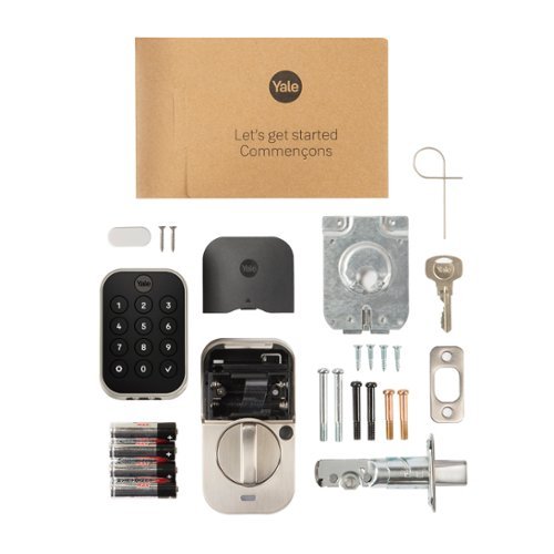 Yale Assure Lock 2 - Smart Lock Keyless Bluetooth Deadbolt with Push Button Keypad Access - Satin Nickel WHERE TO BUY