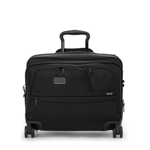 TUMI - Apha Deluxe Expandable Laptop Wheeled Briefcase - Black