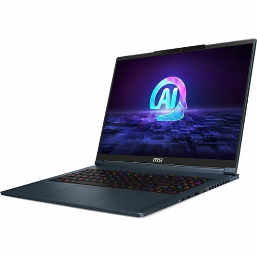 MSI Stealth 16 AI Studio A1V 16 165 Hz Gaming Laptop 1920 x 1200 (Full HD Plus) - Intel Core Ultra 9 185H with 32GB Memory - Star Blue, Blue WHERE TO BUY
