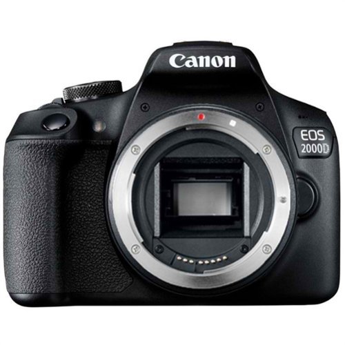 Canon EOS 2000D / Rebel T7 24.1MP DSLR Camera + 18 55mm Lens +