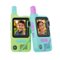 Contixo - TK1 Kids Video Walkie Talkies, 2-Way Video & Voice, Camera, Flashlight, Voice Changer, SOS Alarm - 2 Pack - Blue, Green-Front_Standard