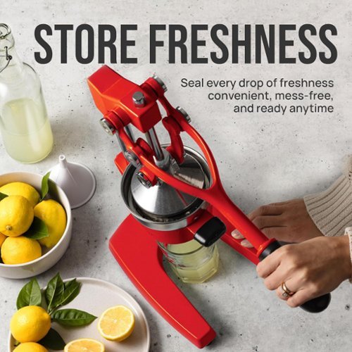 SHARP juicer press 赤色 Amazon.com: CO-Z Manual Citrus Juicer, Commercial Grade Cast Iron
