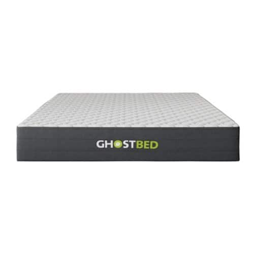 GhostBed 10” Gel Memory Foam Mattress King - White