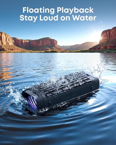 Soundcore by Anker Boom 3i Rugged Outdoor Portable Bluetooth Speaker, IP68 Waterproof, Floating, 50W, 16H Playtime - Black BUY IN MIDDLE EAST