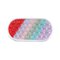 Unique Bargains - Gel Wrist Rest, Ergonomic Silicone Gel Mouse Pad with Cool Touch Cushion for Computer Laptop Home Office (Mouse Pad) - Red Ombre-Front_Standard