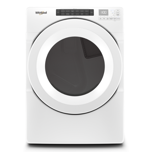  Whirlpool - 7.4 cu. ft. Front Load Electric Dryer with Intuitive Touch Controls - White