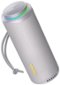 Tronsmart - T8 Portable Bluetooth 5.3 Speaker, 40W 360° Surround Deep Bass, TWS, Custom EQ & RGB, IPX7 Waterproof, 18H for Outdoor - Gray-Front_Standard