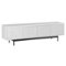 Hudson&Canal - Whitman TV Stand Fits Most TVs up to 75 inches - White-Angle_Standard
