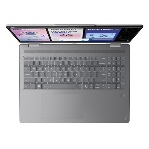 Lenovo Yoga 7i 2-in-1 - Copilot+ PC - 16 2K Touchscreen Laptop - Core Ultra 7 Processor 256V 2024 - 16GB Memory - 512GB SSD - Luna Grey BUY IN MIDDLE EAST