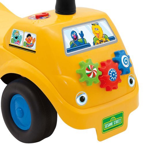 Kiddieland Elmo Sesame Street Lights N' Sounds Ride-on, Toddlers 12-36 mos WORLDWIDE DELIVERY