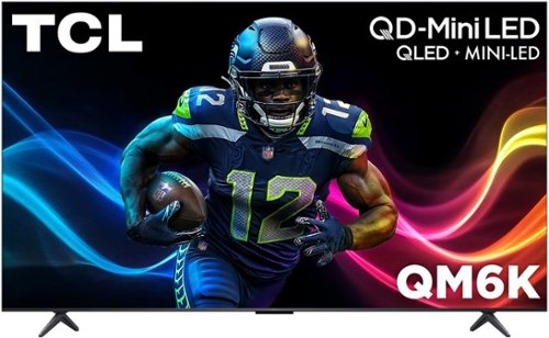 TCL - 85" Class QM6K Series 4K UHD HDR QD Mini LED Smart TV with Google TV (2025)-Front_Standard