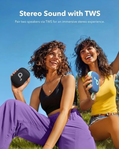 Soundcore by Anker Select 4 Go IP67 Waterproof-Dustproof Floatable Ultra-Portable Bluetooth Speaker with 20H Playtime - Black GLOBAL SHIPPING