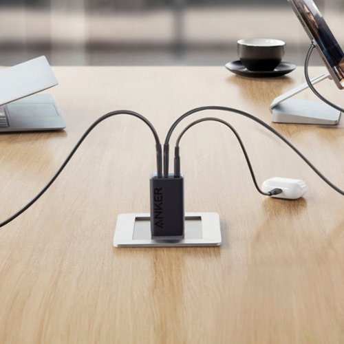 Anker PowerPort III 65W 3 Port Wall Charger Black A2662111