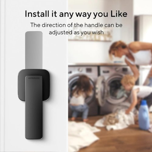 Ultraloq Push Pull Handle - Black GLOBAL SHIPPING