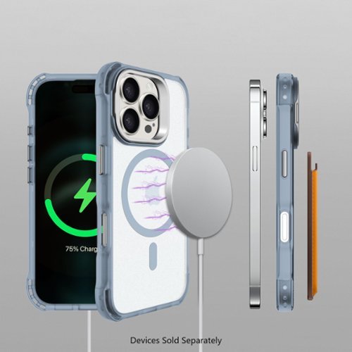 SaharaCase Venture-X Series Kickstand Case with MagSafe for Apple iPhone 16 Pro - Oasis Blue BUY IN MIDDLE EAST