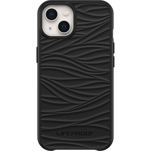 LifeProof - WAKE Series Soft Shell for Apple iPhone 13 - Black-Front_Standard 