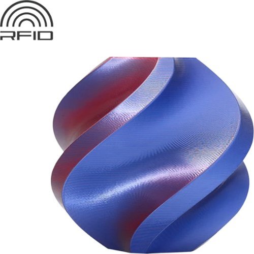 PLA Silk Dual Color - Midnight Blaze (Blue-Red)
